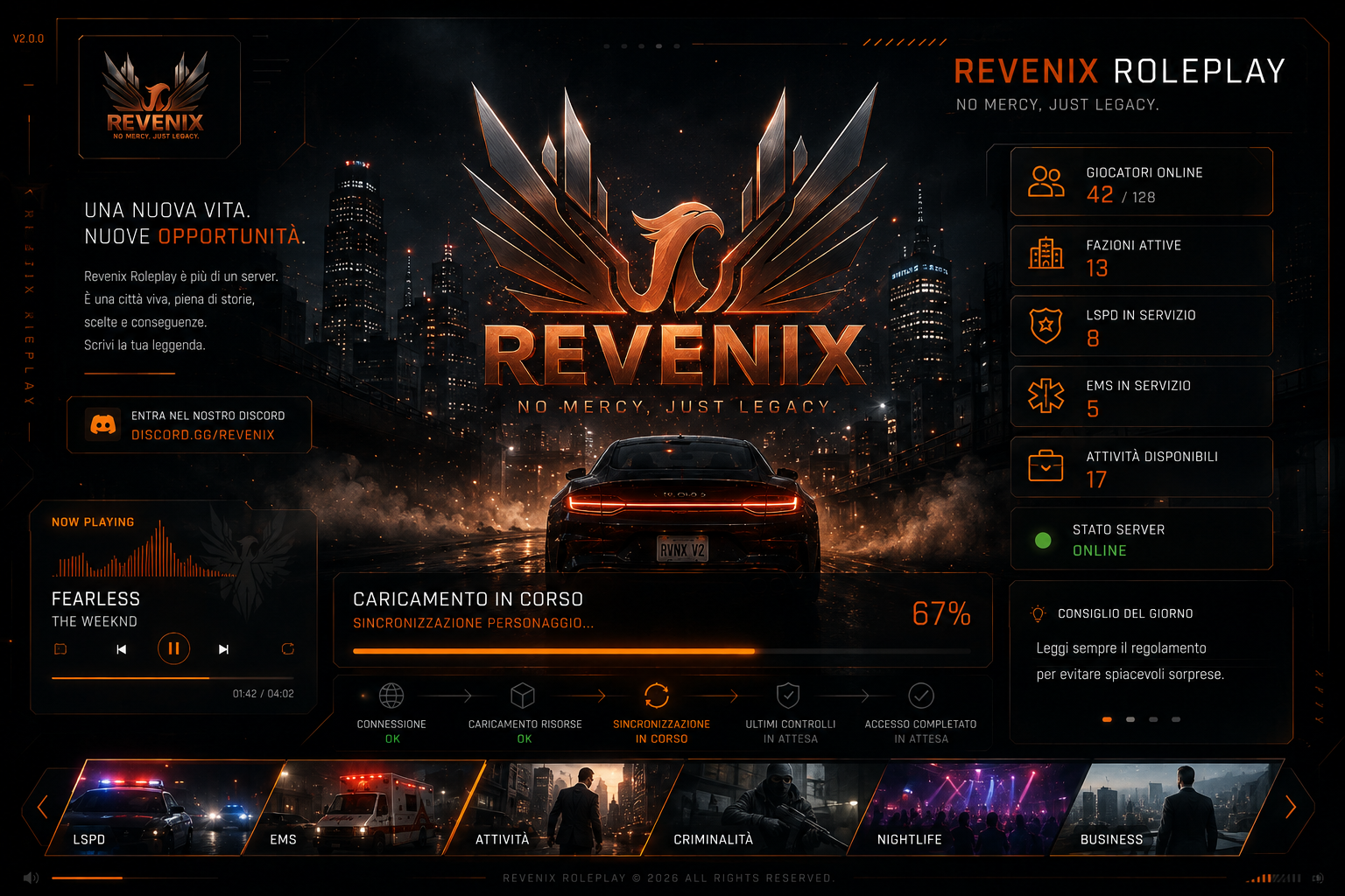 Revenix Roleplay — Los Santos